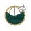 AMAZONAS - Fauteuil Suspendu Globo Chair Verde weatherproof