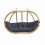 AMAZONAS - Fauteuil GLOBO ROYAL anthracite weatherproof