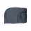 AMAZONAS - Fauteuil GLOBO ROYAL anthracite weatherproof avec support bois