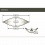 LA SIESTA - Hamac Classique Double BRISA Sea Salt (Tissu Outdoor) 350 x 160