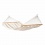 LA SIESTA - Hamac  barres double Florencia Latte (Coton Bio)