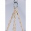TROPILEX - Chaise Hamac Macram Blanc Ecru
