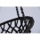 TROPILEX - Hamac Chaise Macram Noire