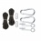 TROPILEX - Complete Kit de Fixation pour Hamac Noir