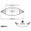 TROPILEX - Hamac Simple avec franges BONAIRE Fire