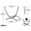 TROPILEX- Support Arc pour Hamac Double