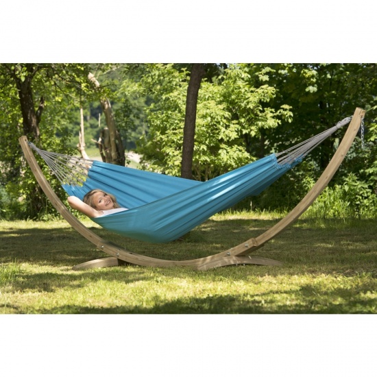 AMAZONAS - Set hamac Florida Aqua + support Kronos