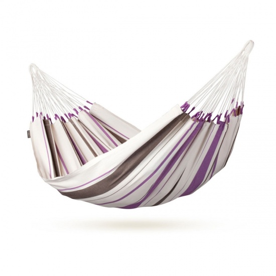 LA SIESTA-Hamac Simple Caribena violet 300x140