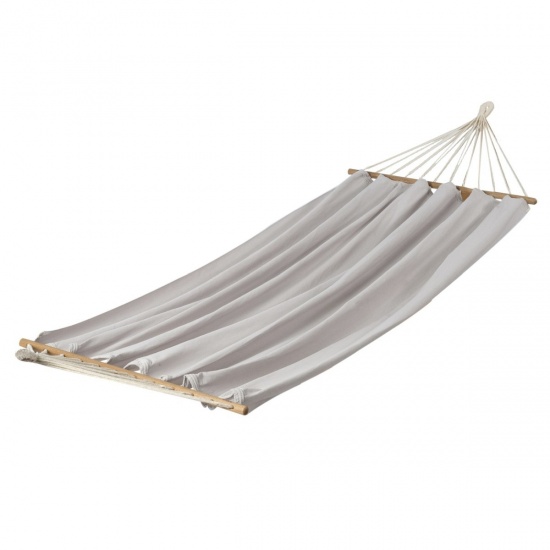 JOBEK - GRAPHIK Hamac  barres uni taupe 300x140