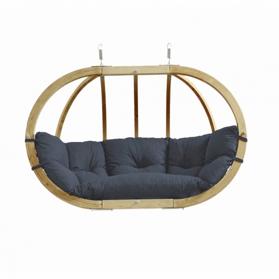 AMAZONAS - Fauteuil GLOBO ROYAL anthracite weatherproof