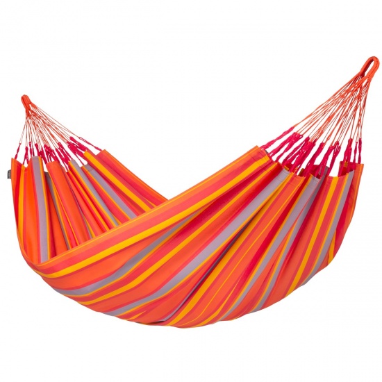 LA SIESTA - Hamac Classique Double BRISA Toucan (Tissu Outdoor) 350 x 160