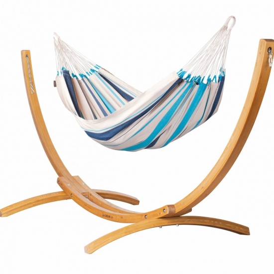 LA SIESTA - PACK Simple Elipso Caribena Aqua Blue (Coton)
