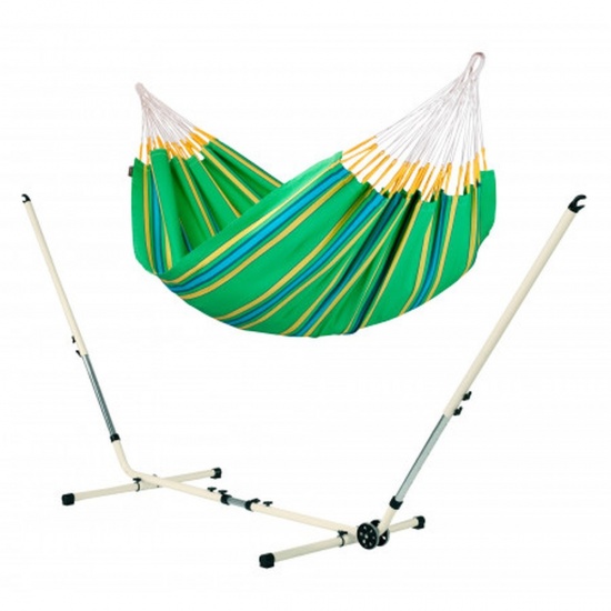 LA SIESTA - Currambera Kiwi - Hamac   double avec support rglable MEDITERRANEO