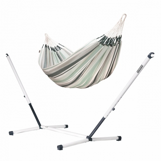 LA SIESTA - Paloma Olive - Hamac double avec support double NAUTICO