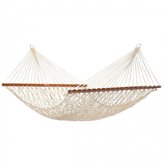 TROPILEX - Hamac  barres Filet Kingsize Rope Blanc