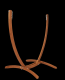 JOBEK - KONCEPT Support en Bois �pic�a pour Chaise Hamac