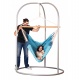 LA SIESTA - Support pour Chaise-Hamac Romano Silver