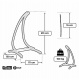 TROPILEX- Support Supreme pour Hamac Chaise