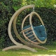 AMAZONAS - Fauteuil Suspendu GLOBO CHAIR vert avec Support bois