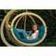 AMAZONAS - Fauteuil Suspendu GLOBO CHAIR vert avec Support bois