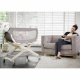 AMAZONAS - LOOL Housse de matelas pour berceau bb LOOL