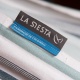 LA SIESTA - PACK Double Elipso Paloma Olive (Coton)