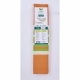JOBEK - GRAPHIK Hamac  barre bois Solo Rayures Vert Orange Ecru