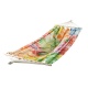 JOBEK - Hamac  barres Miss Brasil Flower Power COTON Tye and Dye 300x140