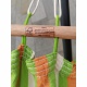 JOBEK - Set METALIK Graphik Vert orange cru