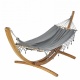 JOBEK - Pack SEKOIA Anthracite avec Franges Certifie FSC Mix
