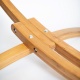 Support Elipso Nature pour hamac simple en mlze certifi FSC 320 cm