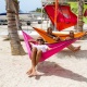 LA SIESTA-Hamac de Voyage Simple Colibri Fuchsia 250x150