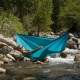 LA SIESTA-Hamac de Voyage Simple Colibri Turquoise 250x150