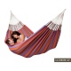 LA SIESTA-Hamac Double Carolina Flowers 350x160