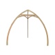 Support bois fixation tripod cacoon