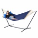 TROPILEX - Hamac � Barre Double American Blue (Outdoor)