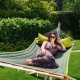 TROPILEX - Hamac � Barre Double American Green (Outdoor)