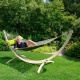 TROPILEX - Hamac � Barre Double American Green (Outdoor)