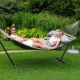 TROPILEX - Hamac � Barre Double American Grey (Outdoor)