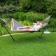 TROPILEX - Hamac � Barre Double American Grey (Outdoor)
