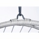 TROPILEX - Egg Luxe Gris (Hamac Chaise en rotin)