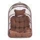 TROPILEX - Egg Marron (Hamac Chaise en rotin)