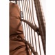TROPILEX - Egg Marron (Hamac Chaise en rotin)