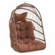 TROPILEX - Egg Marron (Hamac Chaise en rotin)