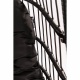 TROPILEX - Egg Noir (Hamac Chaise en rotin)