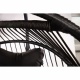 TROPILEX - Egg Noir (Hamac Chaise en rotin)