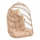 TROPILEX - Egg Taupe (Hamac Chaise en rotin)