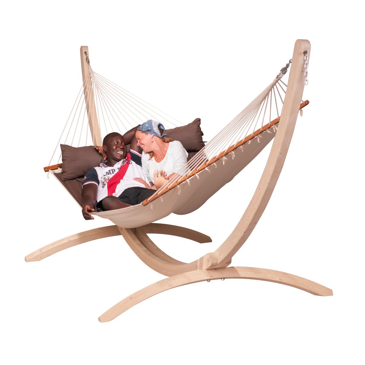 Meubles Ameublement Et Decoration La Siesta Support Pour Hamacs Doubles Canoa Caramel Napravi Rs